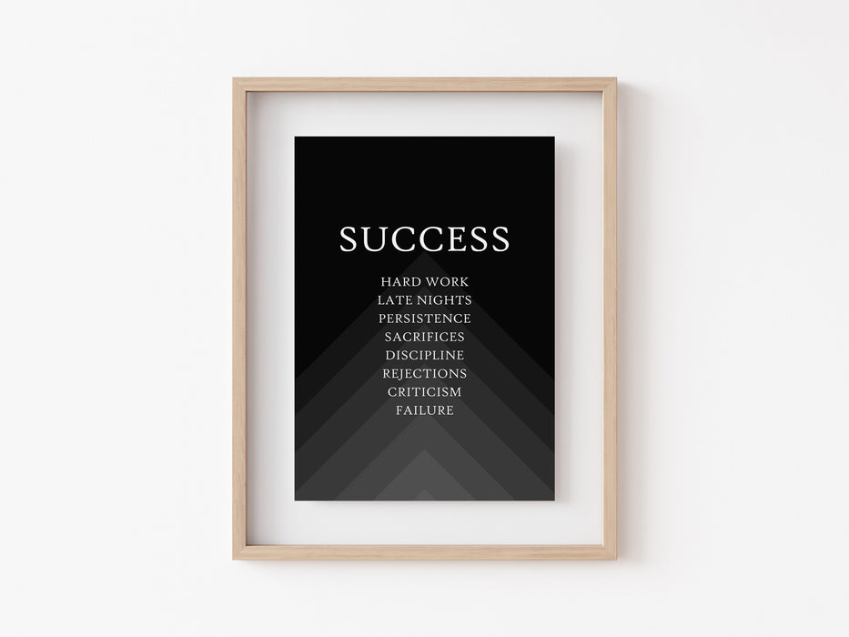 Success - Quote Print