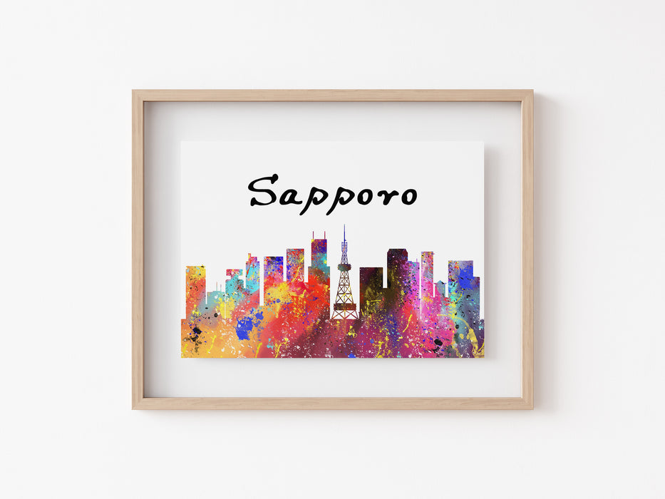 Sapporo - Japan Print
