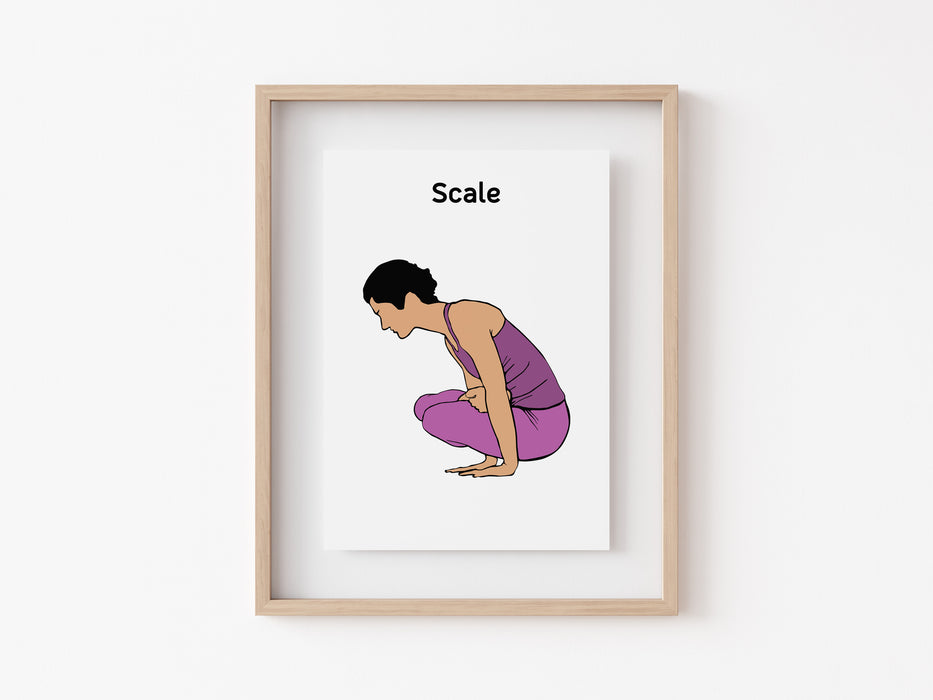 Scale - Yoga Print