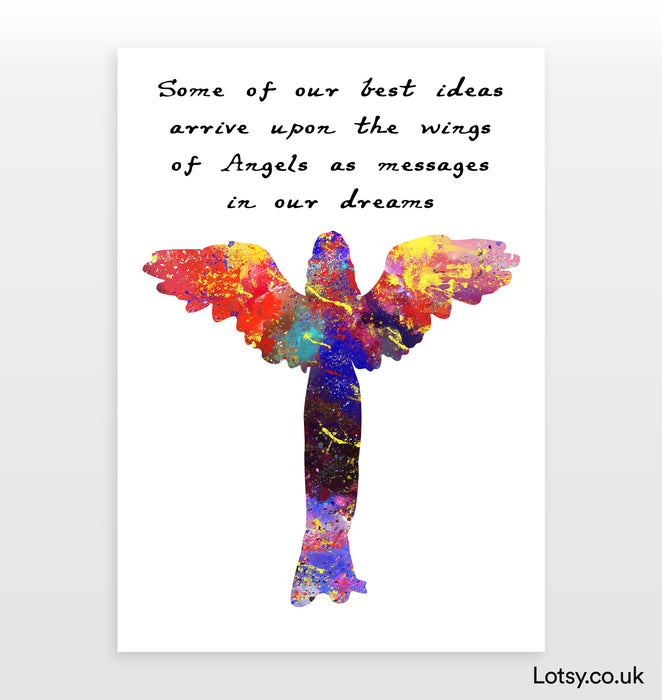 Angel Print - Some of our best ideas