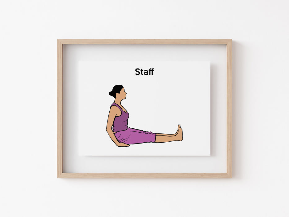 Staff - Yoga Print