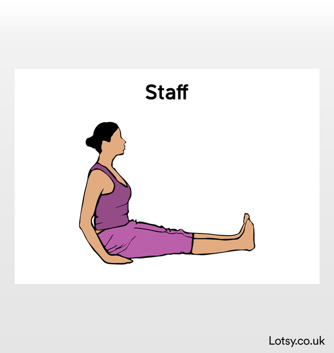 Staff - Yoga Print