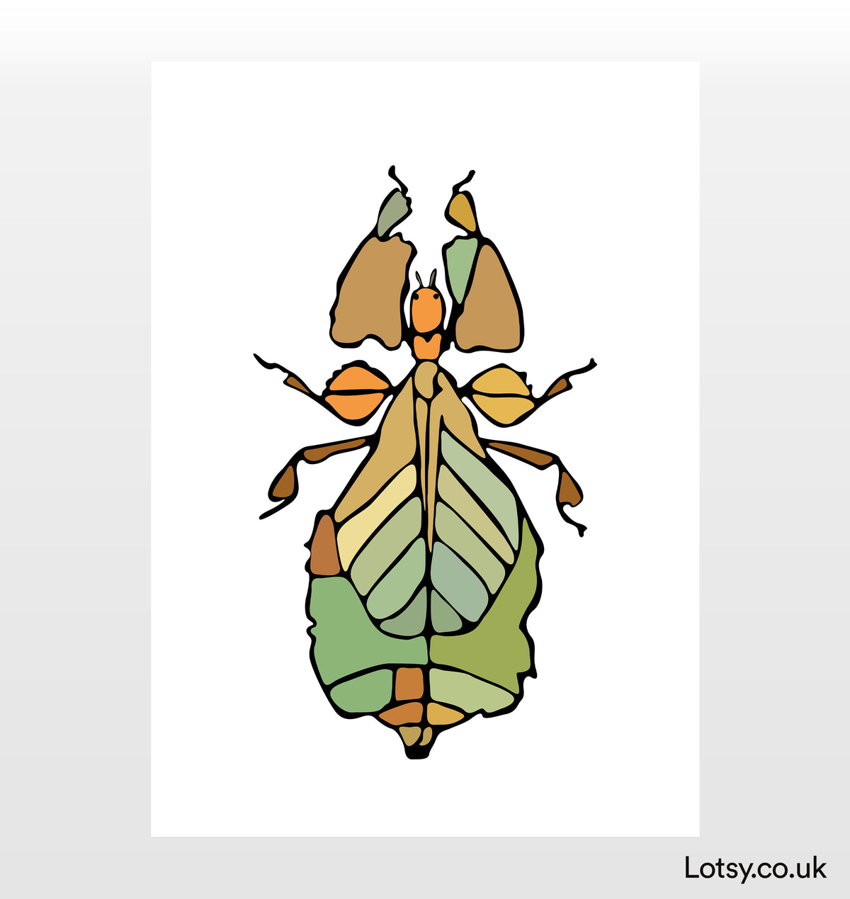 Stick insect Print — Lotsy.co.uk
