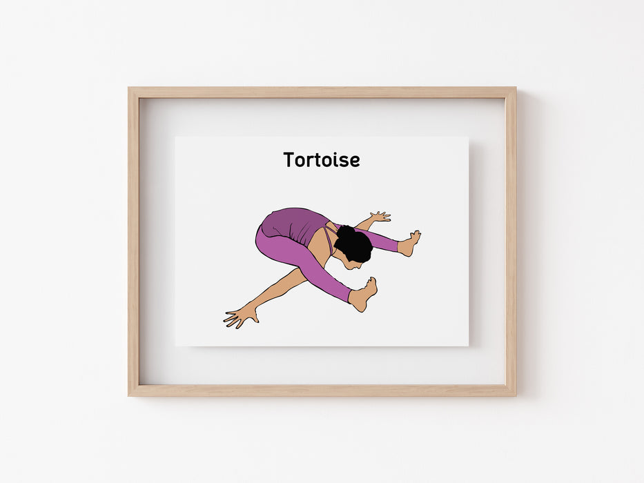 Tortoise - Yoga Print