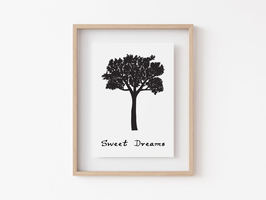 Impresión de árbol - Dulces sueños