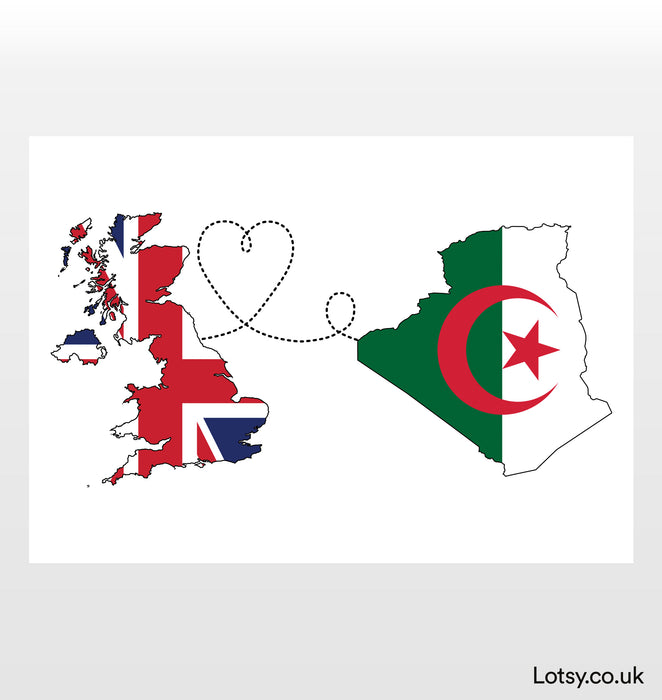 UK to Algeria