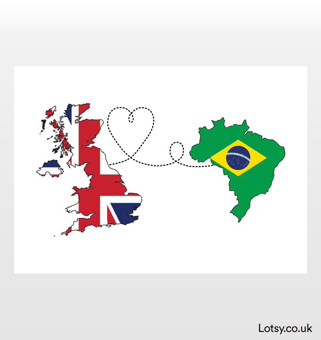 UK to Brazil
