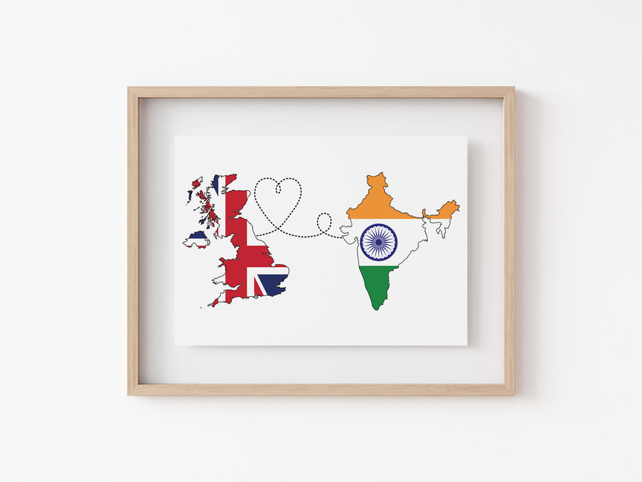 UK to India