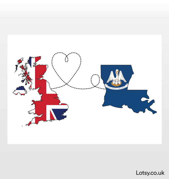 UK to Louisiana