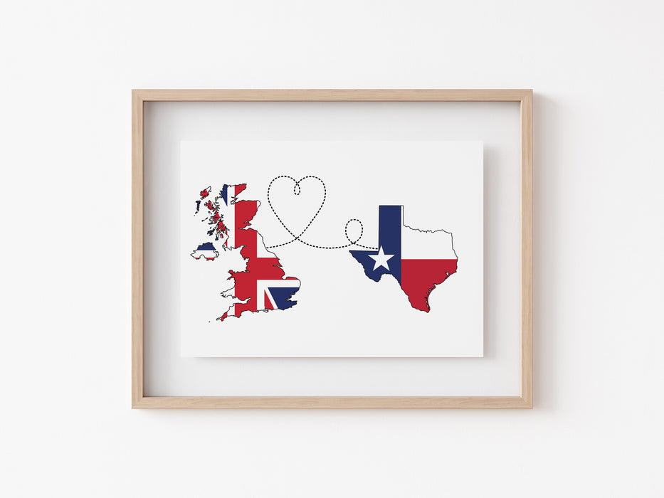 UK to Texas