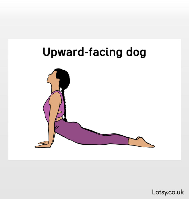 Upward-Facing - Yoga Print
