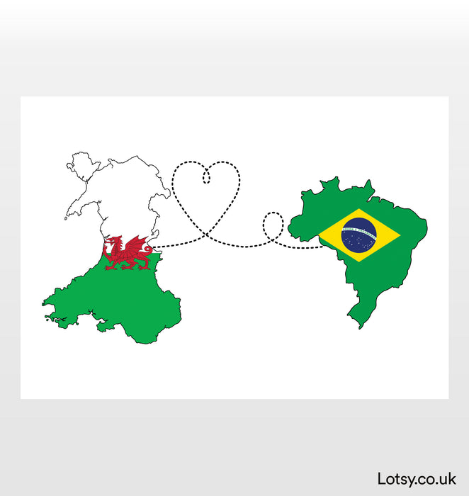 Desde Gales hasta Brasil