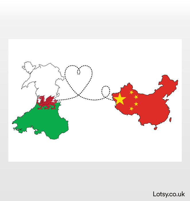 Wales to China