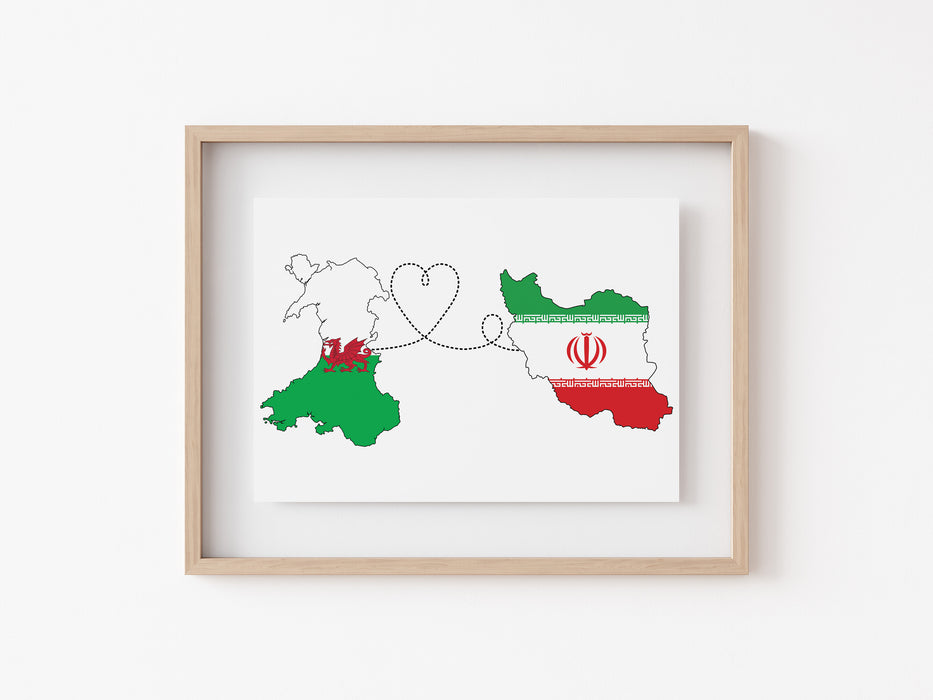 Wales to Iran