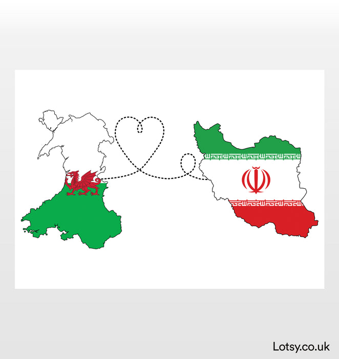 Wales to Iran