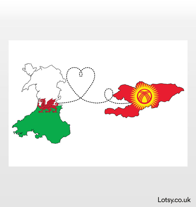 Wales to Kyrgyzstan