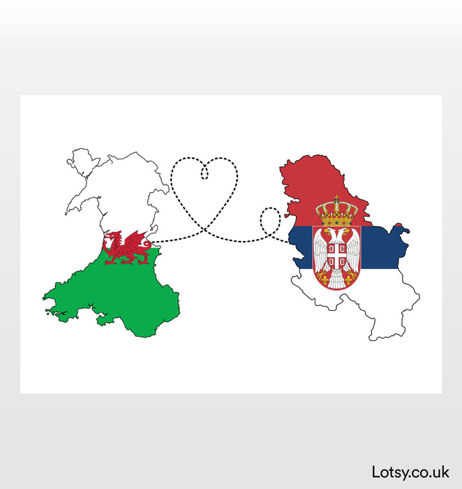 Wales to Serbia