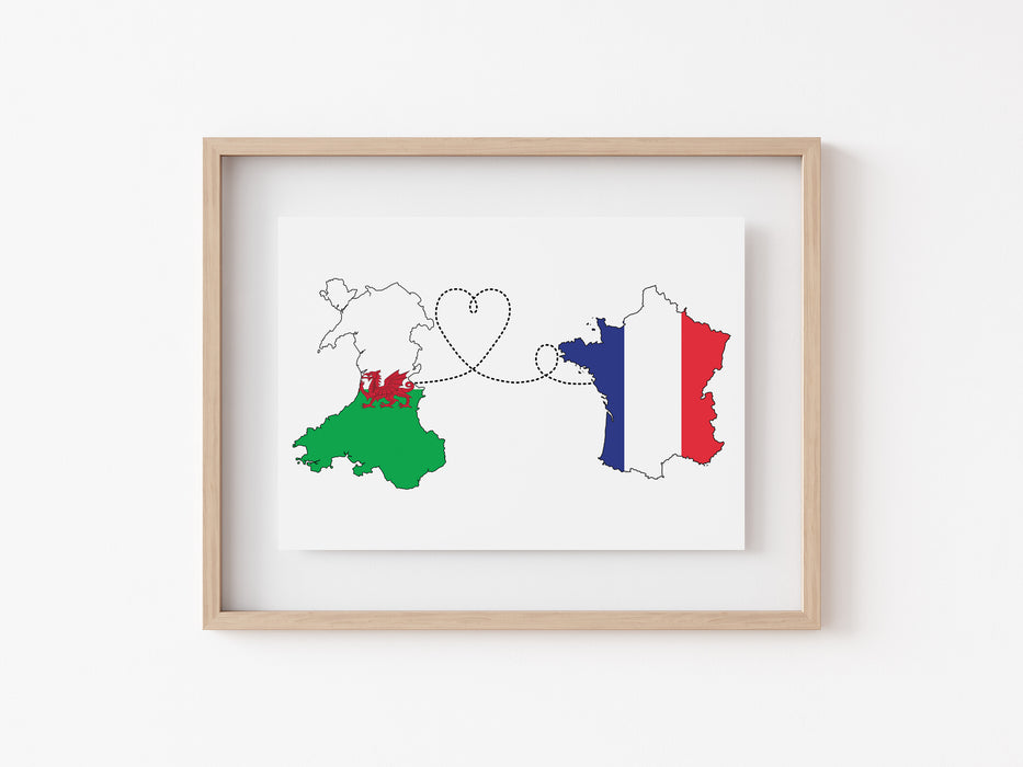 Wales to France