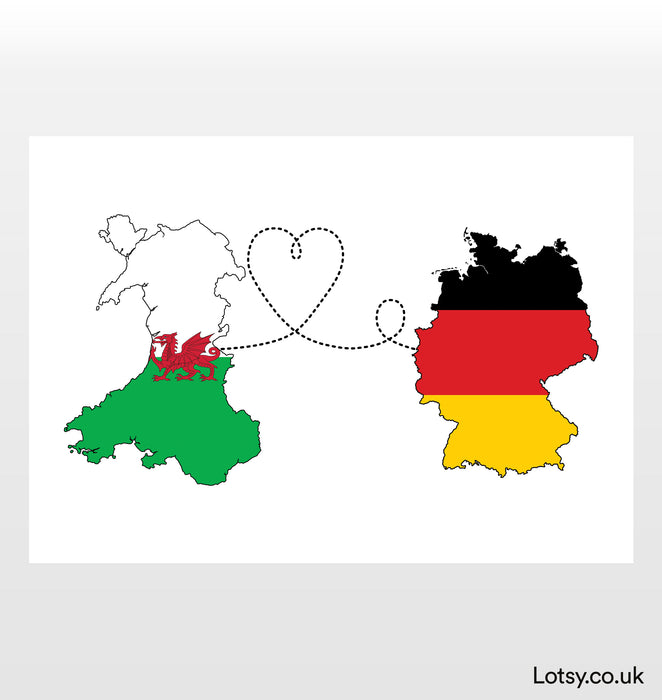 Desde Gales hasta Alemania