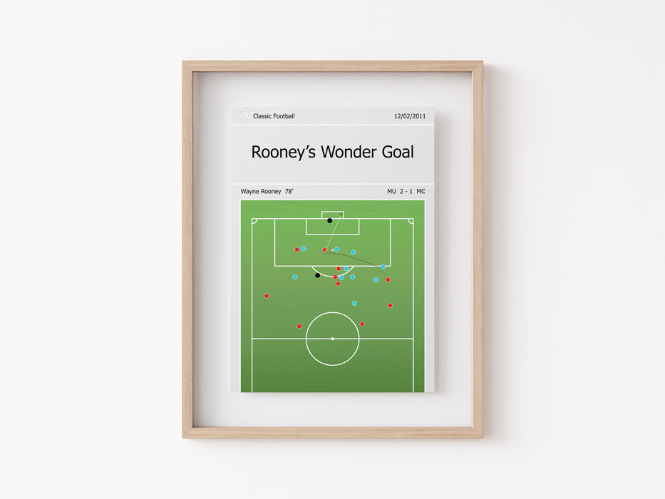 Rooney Goal Print