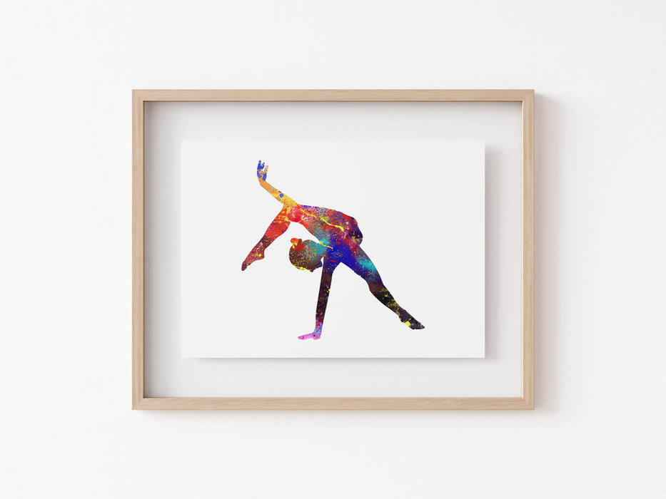 Ballet Print - Woman Handstand 1