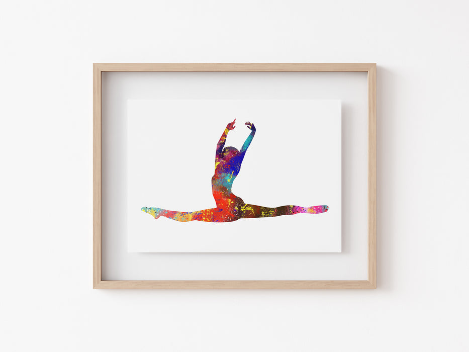 Ballet Print - Salto de ballet mujer 2