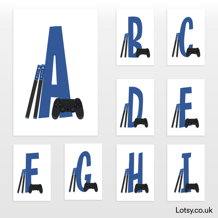 A - Z Gaming Alphabet