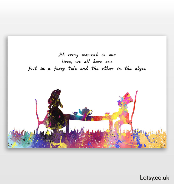 Alice and The Mad Hatter - At every moment in our lives