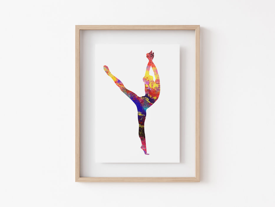 Ballet Print - ballerina spin 1