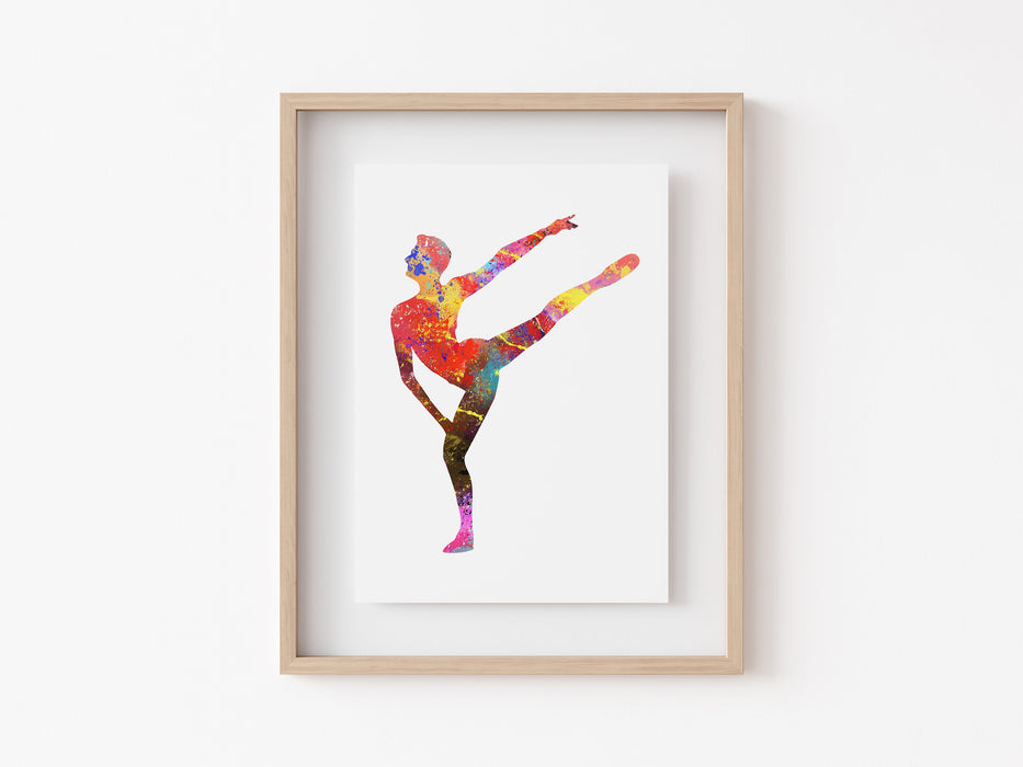 Ballet Print - ballet spin 1