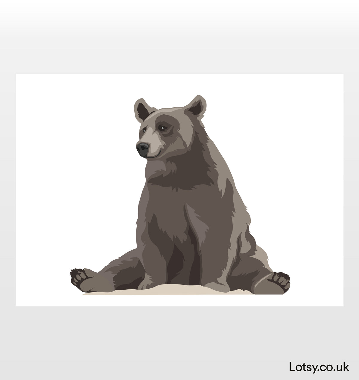 Bear Print — Lotsy.co.uk