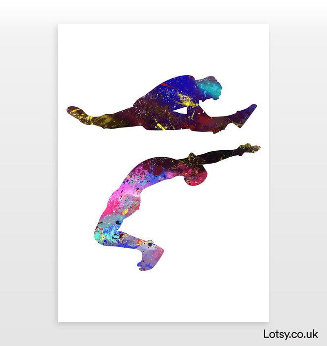Dancer Print - duo dancer 5