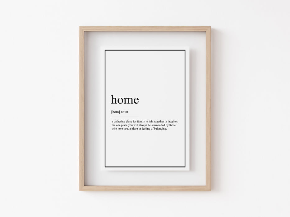 Home - Definition Print