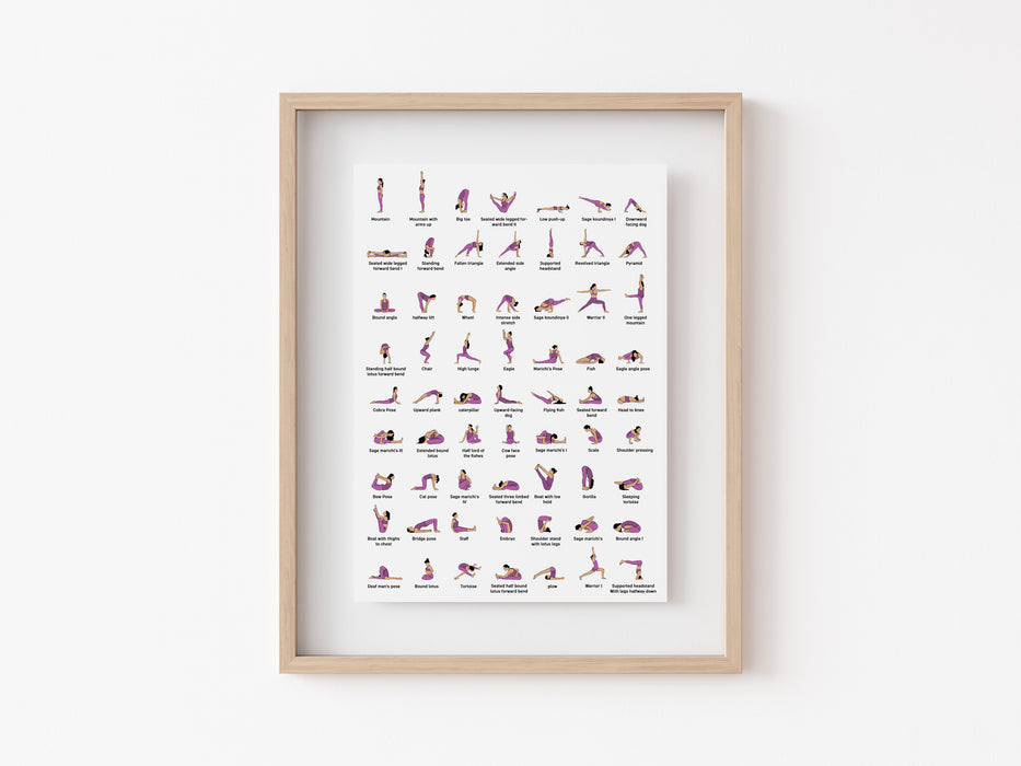 instructional sheet - Yoga Print