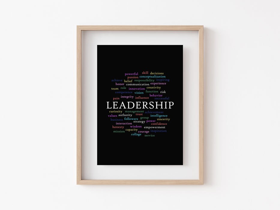 Leadership - Quote Print