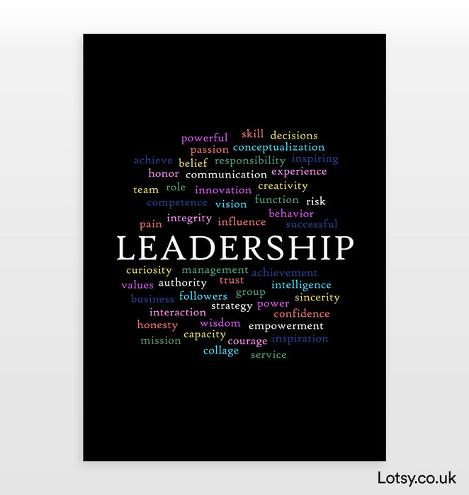 Leadership - Quote Print