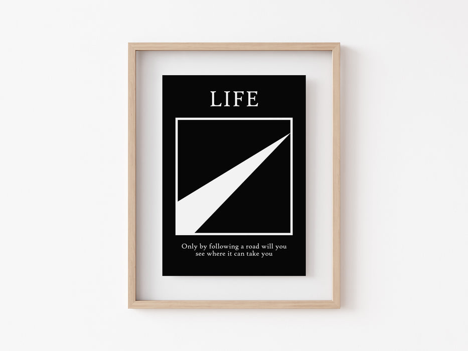 Life - Quote Print