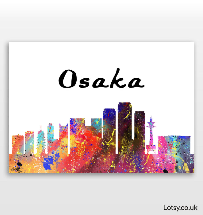 Osaka - Impresión de Japón