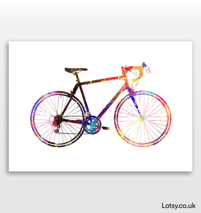 Race Bike Print