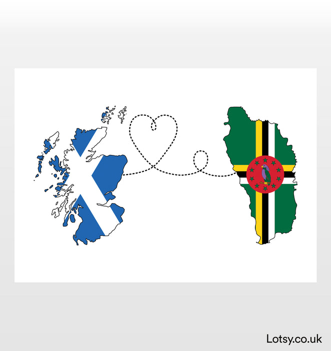 Desde Escocia hasta Dominica