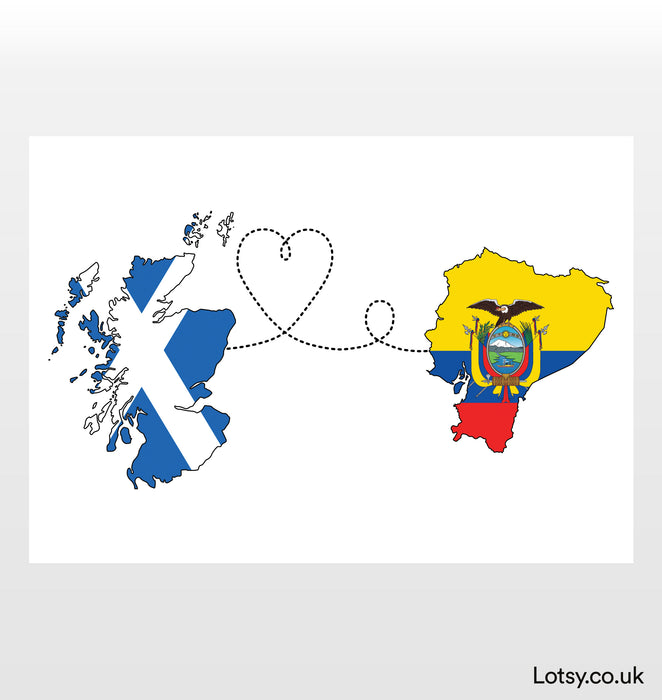 Escocia a Ecuador