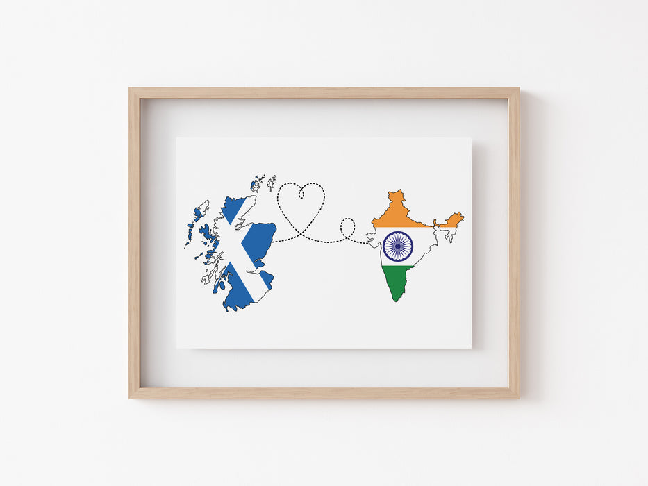 Scotland to India