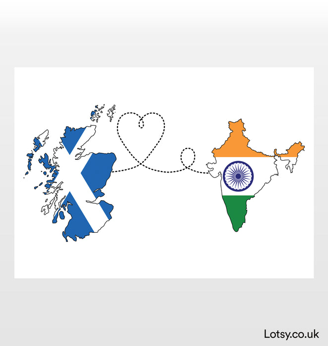 Scotland to India