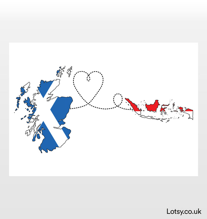 Scotland to Indonesia