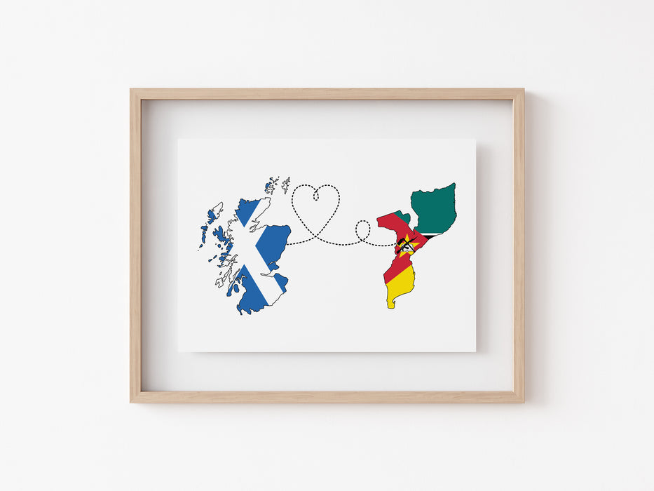 Wales to Mozambique Print