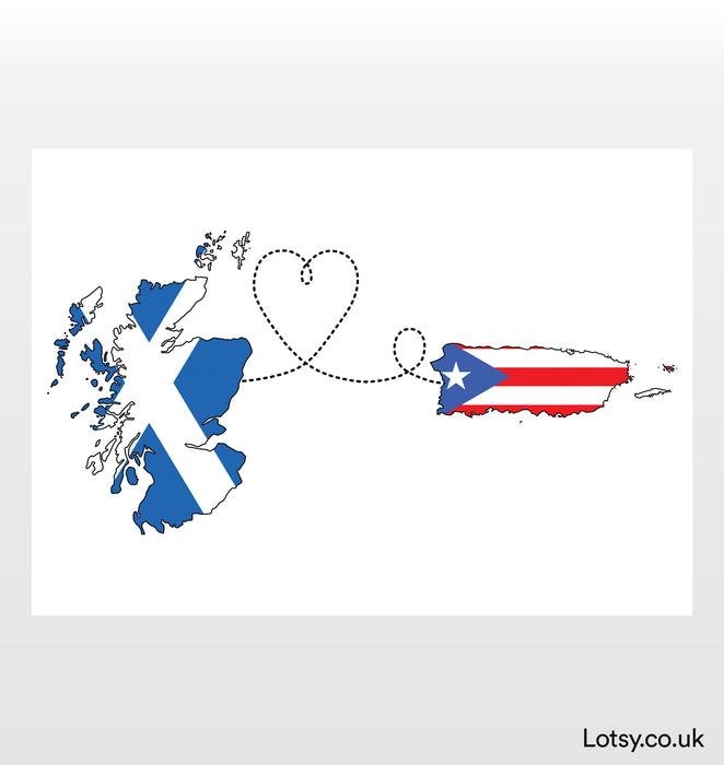 Escocia a Puerto Rico Imprimir