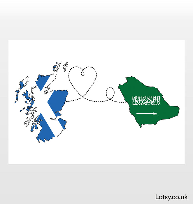 Scotland to Saudi Arabia