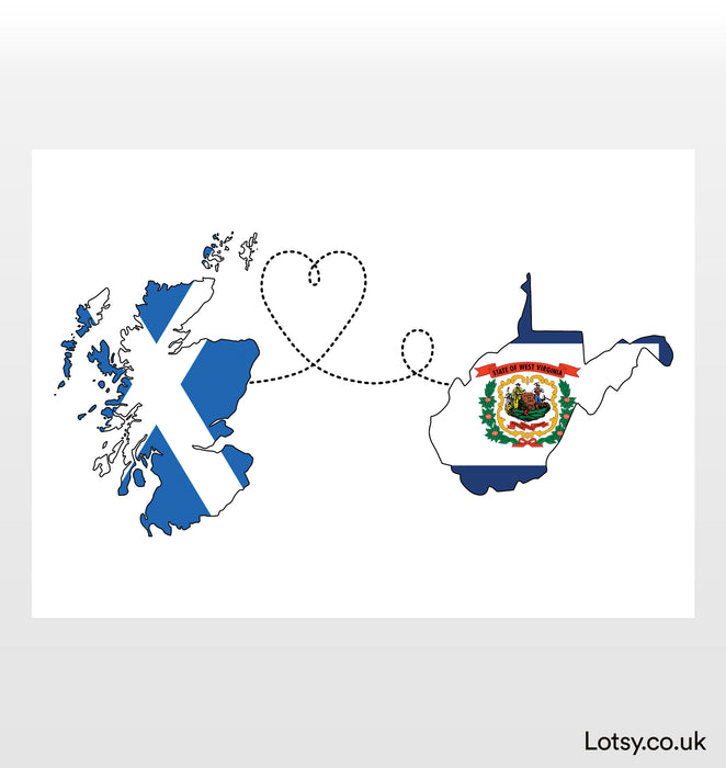 Desde Escocia hasta Virginia Occidental