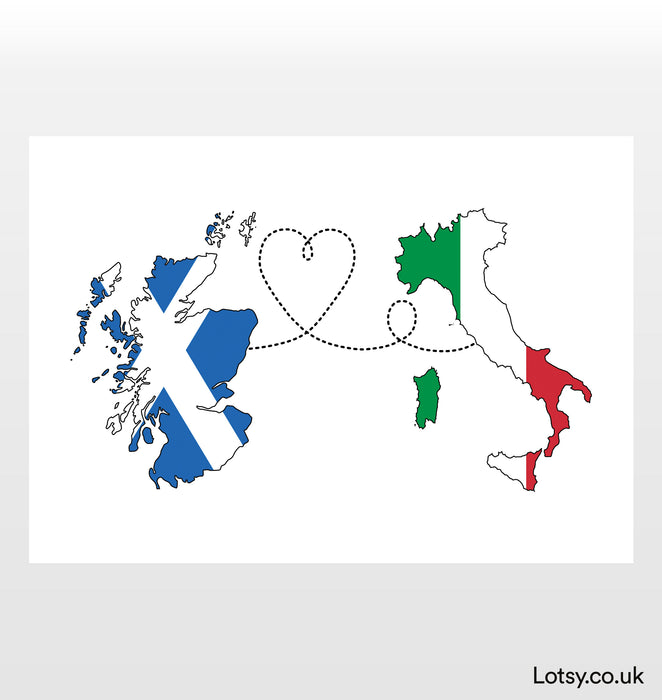 Escocia a Italia