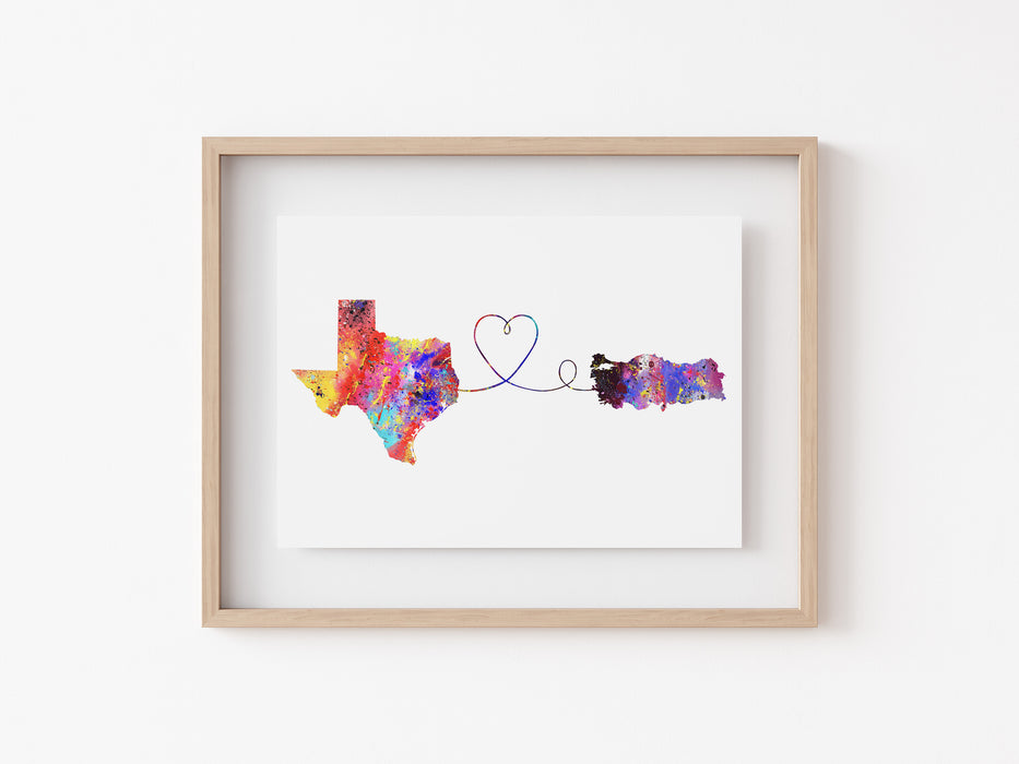 Texas to Turkey Print